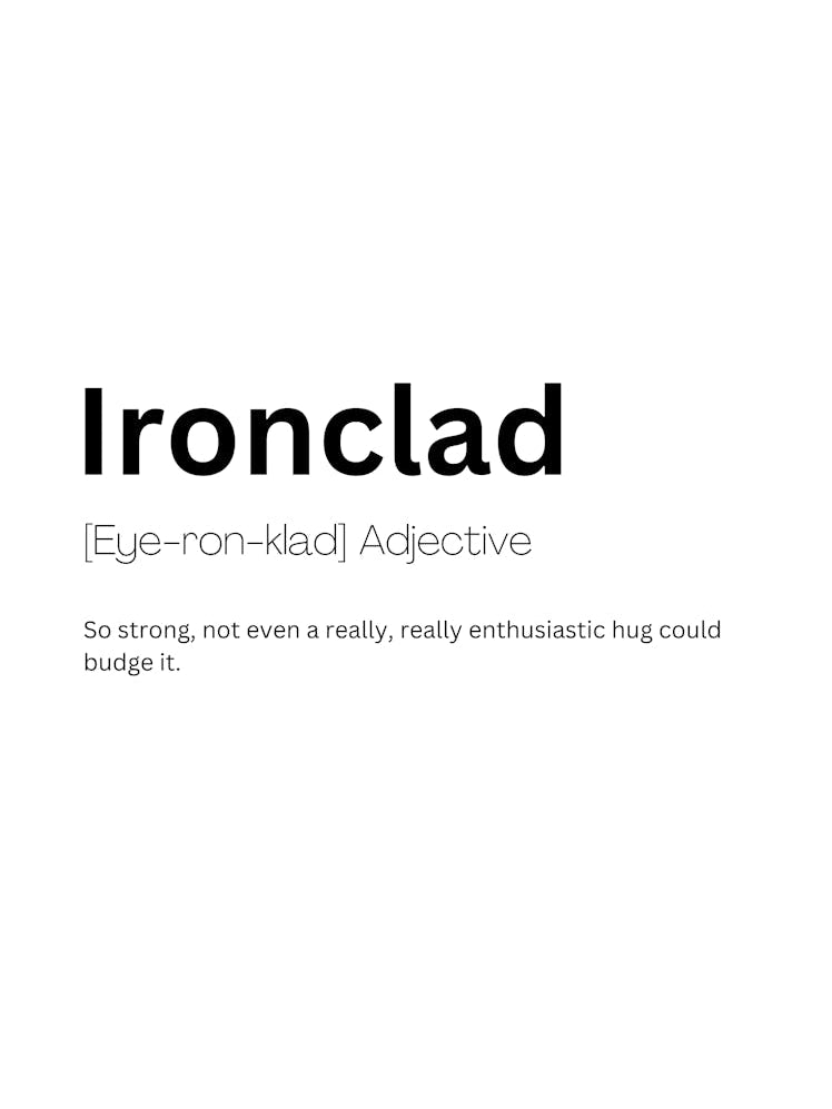Ironclad Definition Meaning