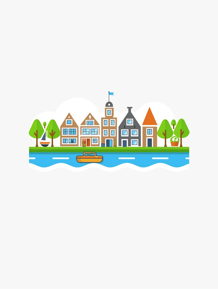 Illustration Of A City