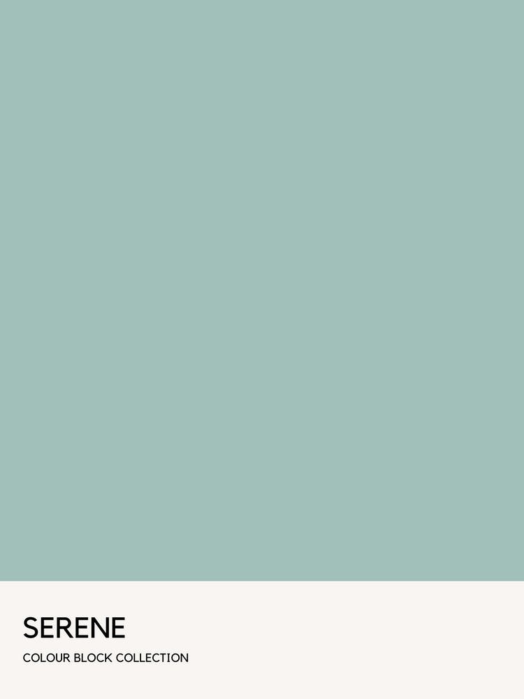 Serene Colour Block Poster