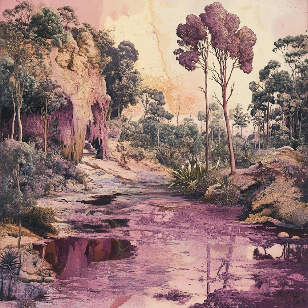 'Purple River'