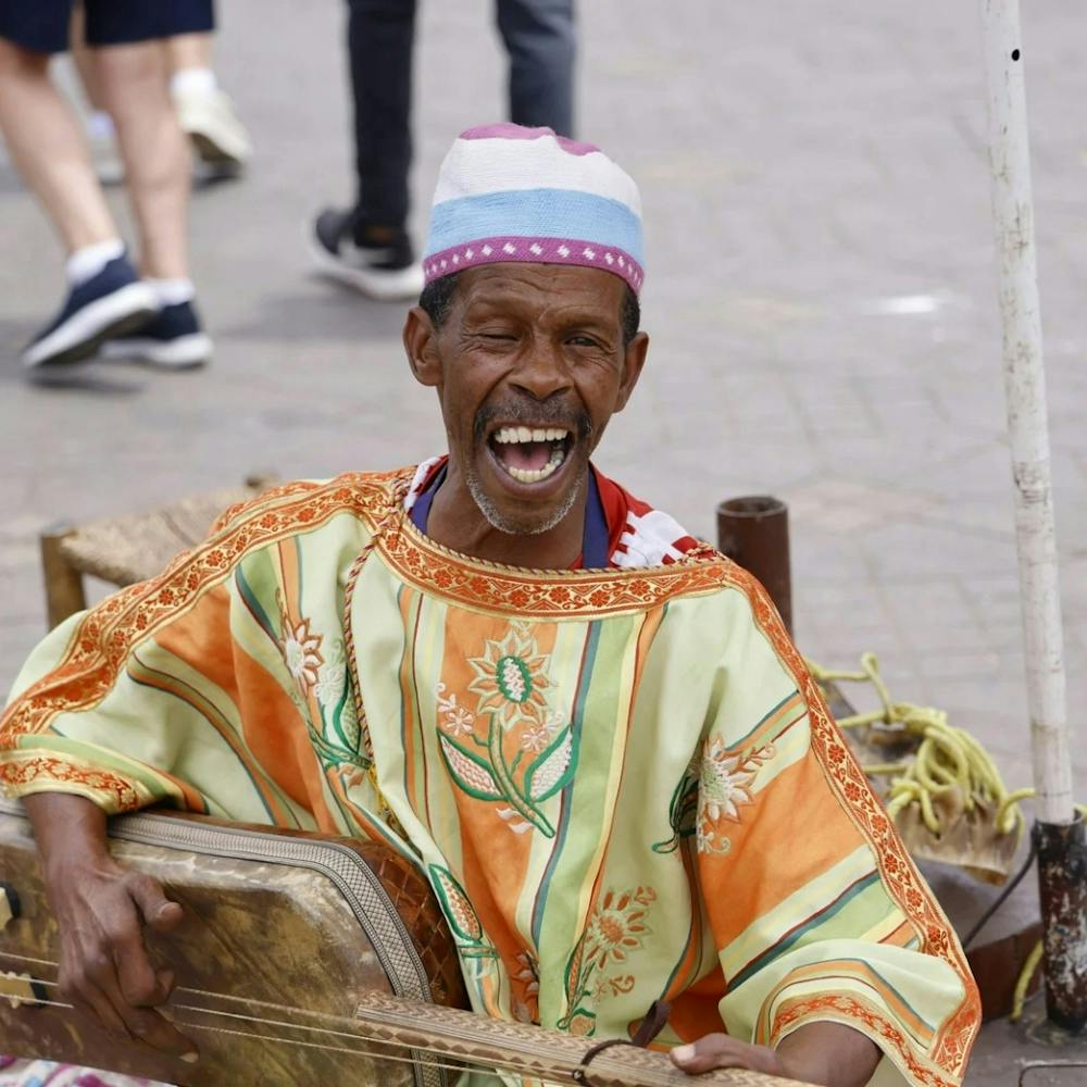 Street Musician Morroco