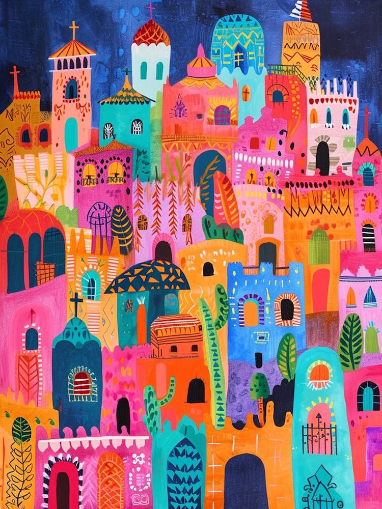 Kitsch Colourful Rome 3