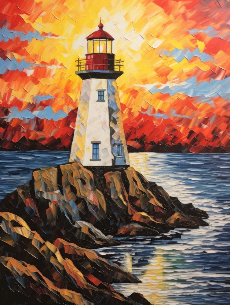 Sunset Lighthouse 13