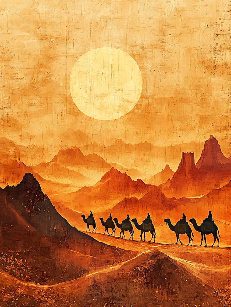 Camel Ride In The Desert 10