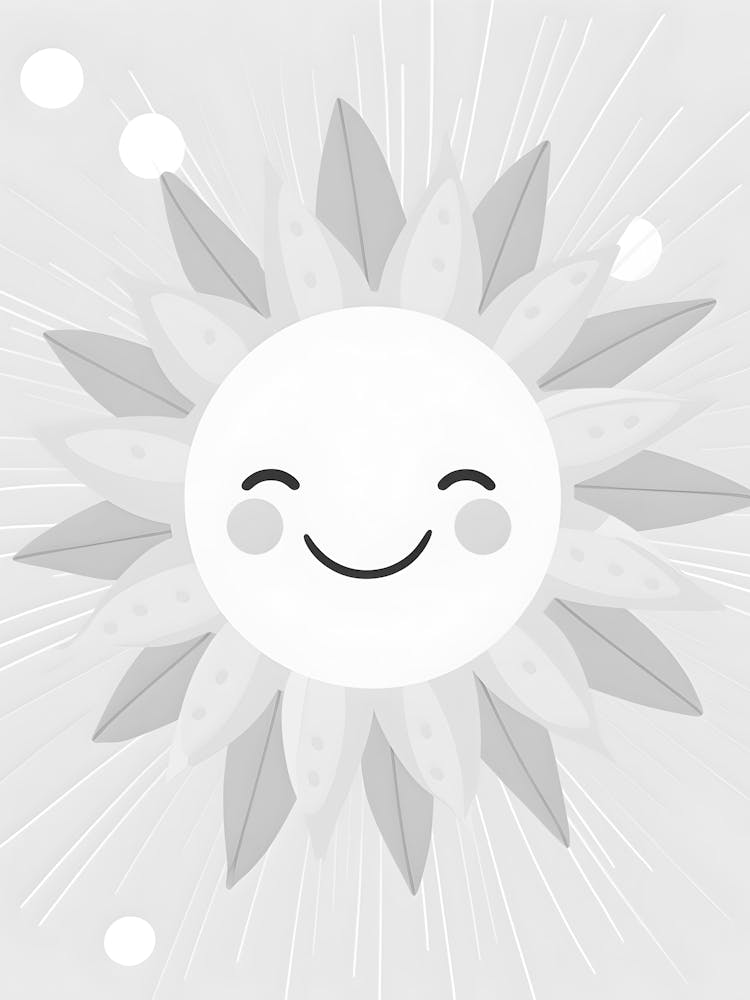 Lächelnde Sonne
