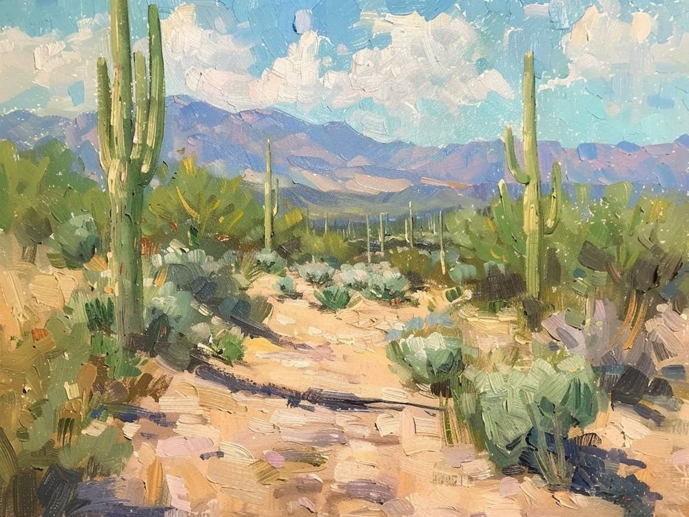 Western Landscapes Sonoran Desert Arizona 1