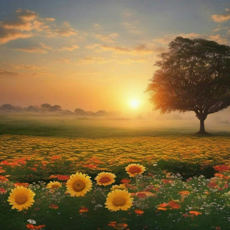 Sonnenblumen auf dem Feld