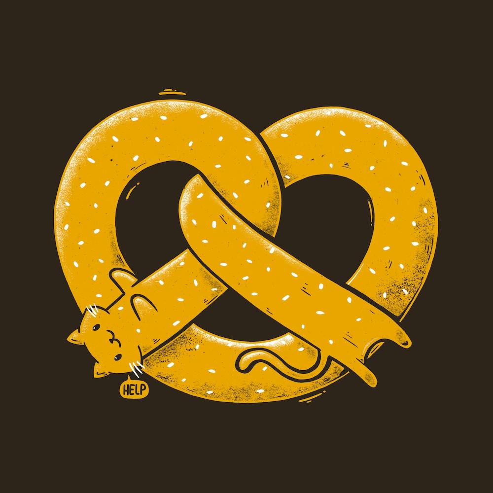 The Long Cat Is Pretzel Square