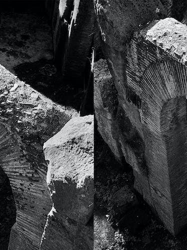 A Gate At The Colosseum In Rome