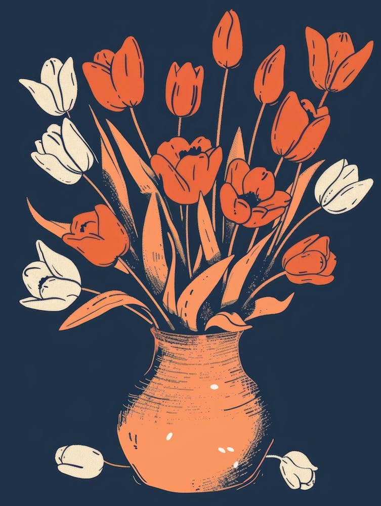 Tulipes dans un Vase 27