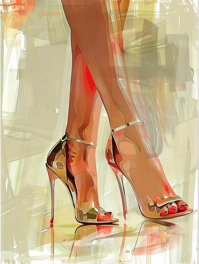 High Heels Canvas Print