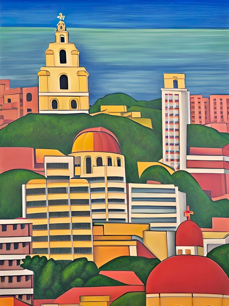 Cityscape Of Guatemala