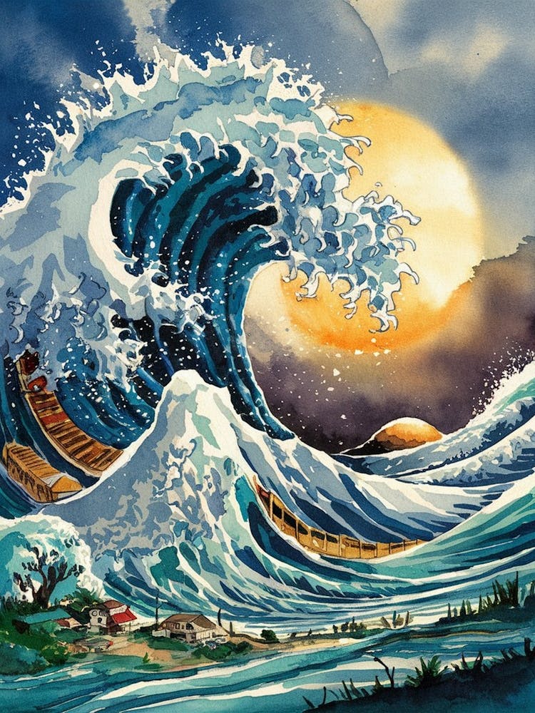 Great Wave Off Kanagawa 4
