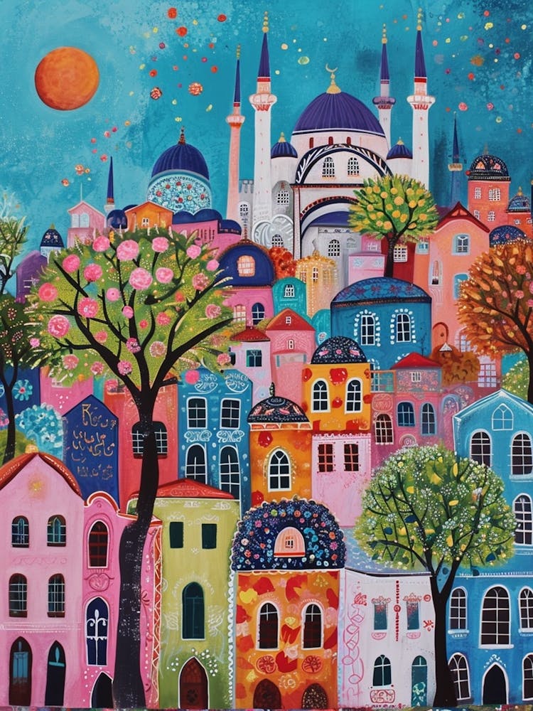 Kitsch Colourful Istanbul 1
