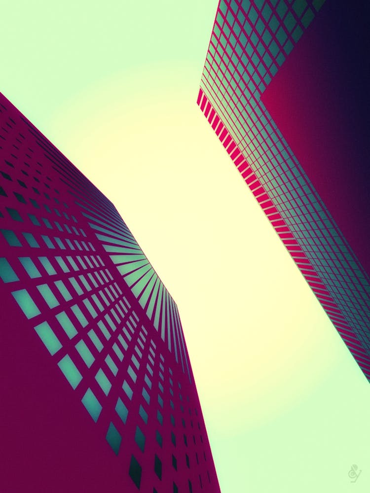 Abstract Skyscrapers