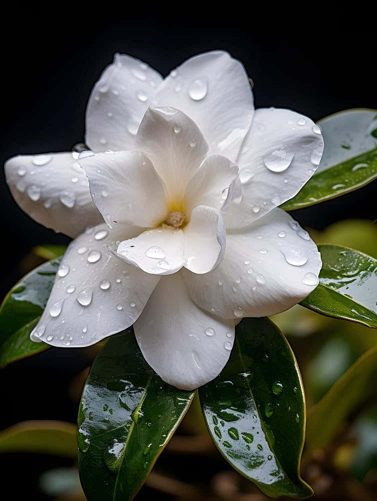 White Gardenia Flower