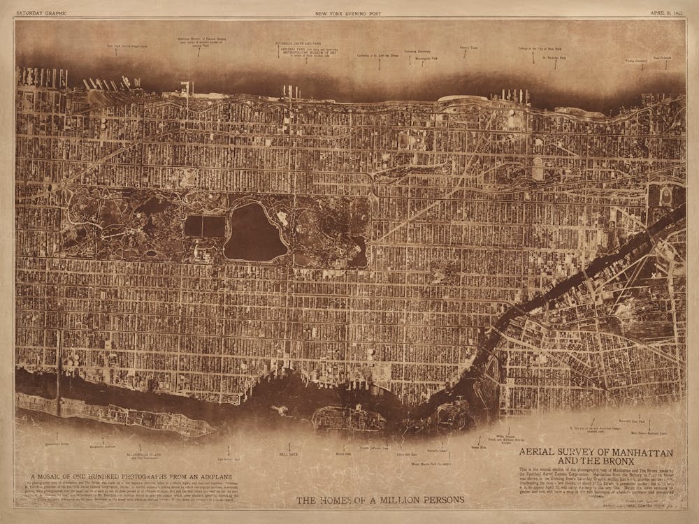 New York City, Photographiée à Deux Miles d'Altitude (1922), 2