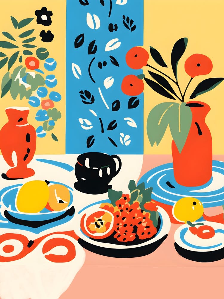 Fruit And Flowers