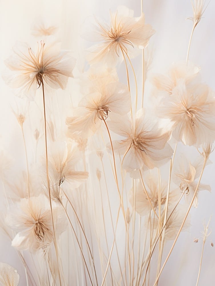 Boho Trockenblumen Geranie 4