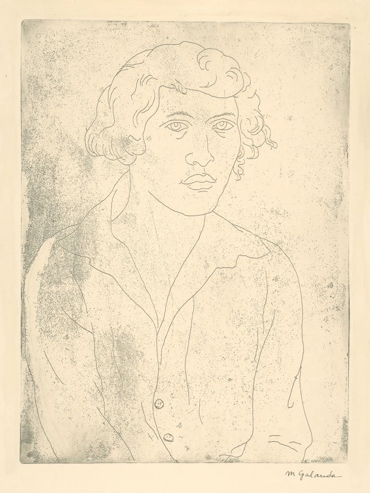 Portrait Of A Woman, Mikuláš Galanda