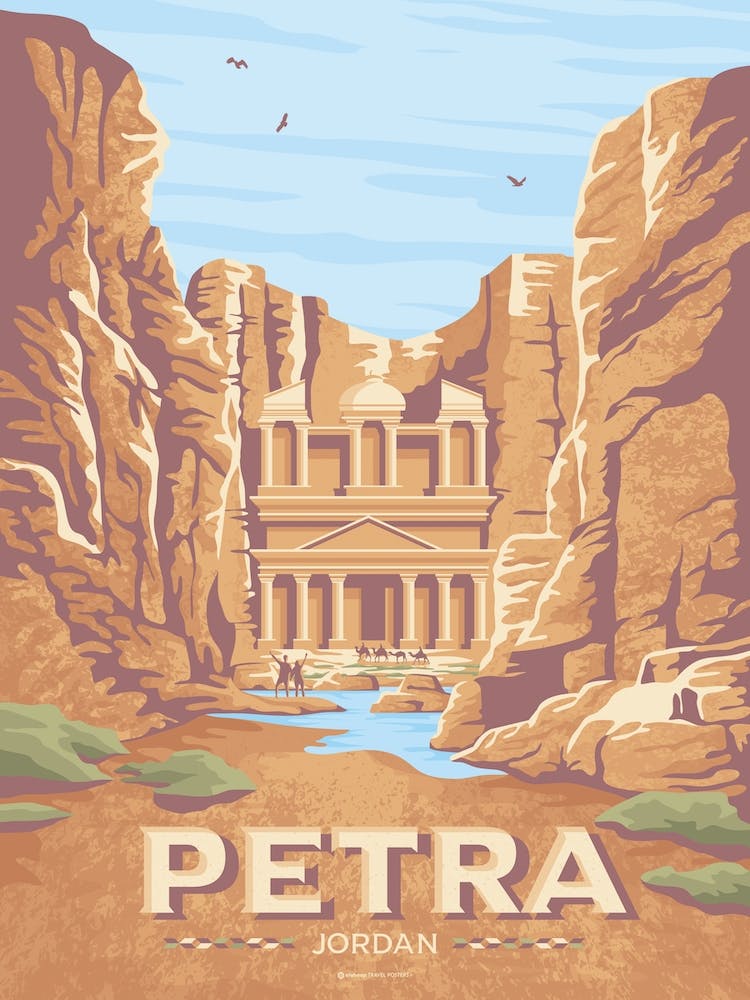 Petra Khazneh Jordan