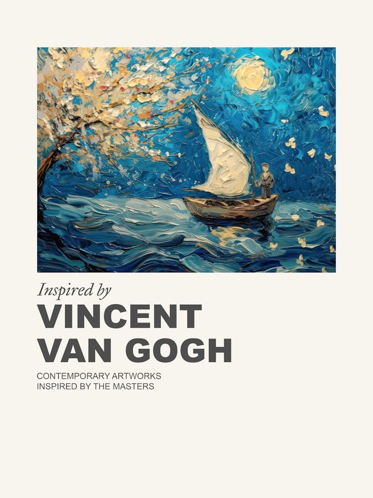 Museum Poster Inspired By Vincent Van Gogh 11
