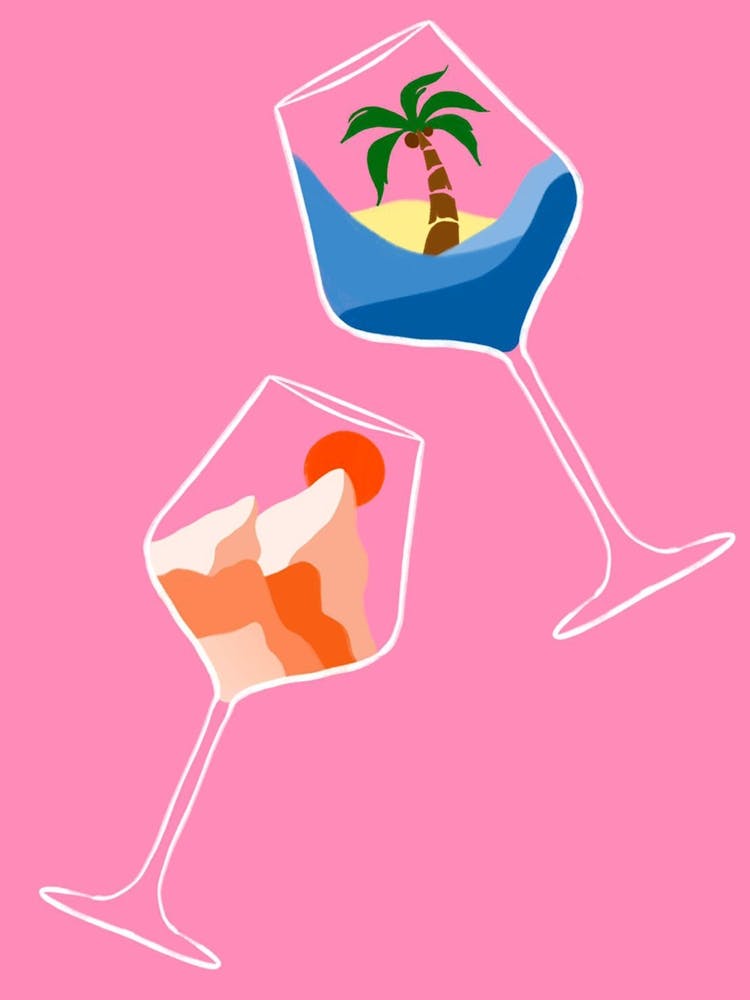 Two Wine Glasses