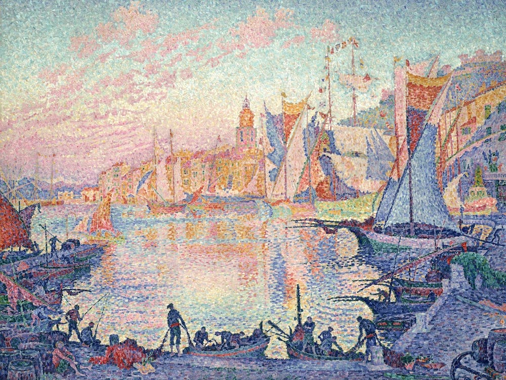 The Port Of Saint Tropez, Paul Signac