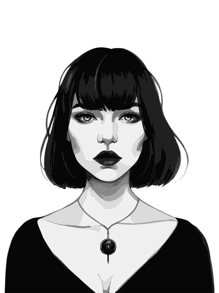 Black And White Painting