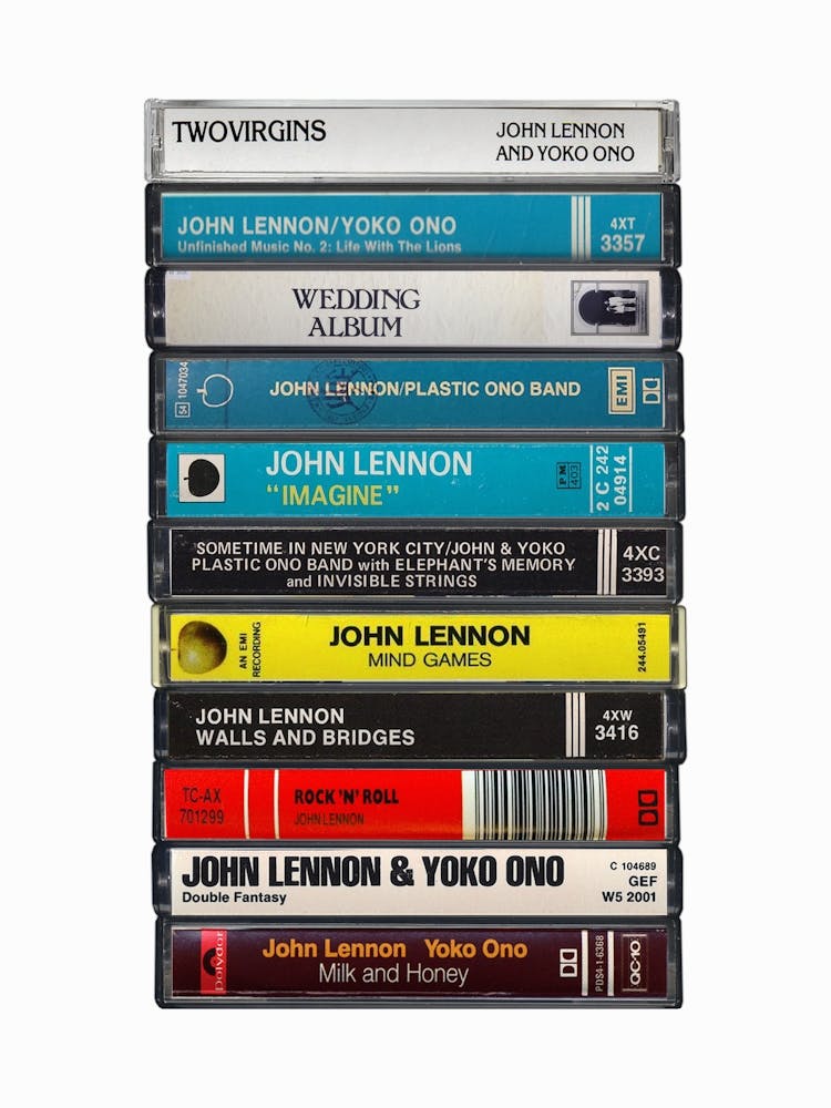 John Lennon - Albums - Cassette Print