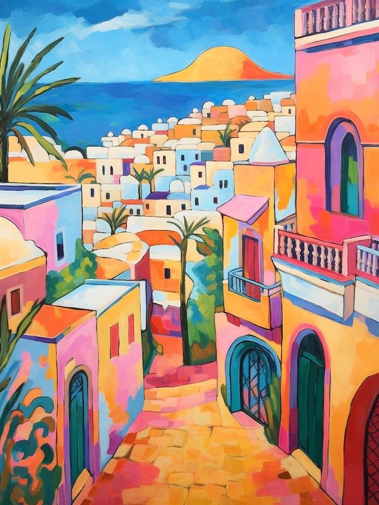 Tangier Morocco 1 Fauvist Painting