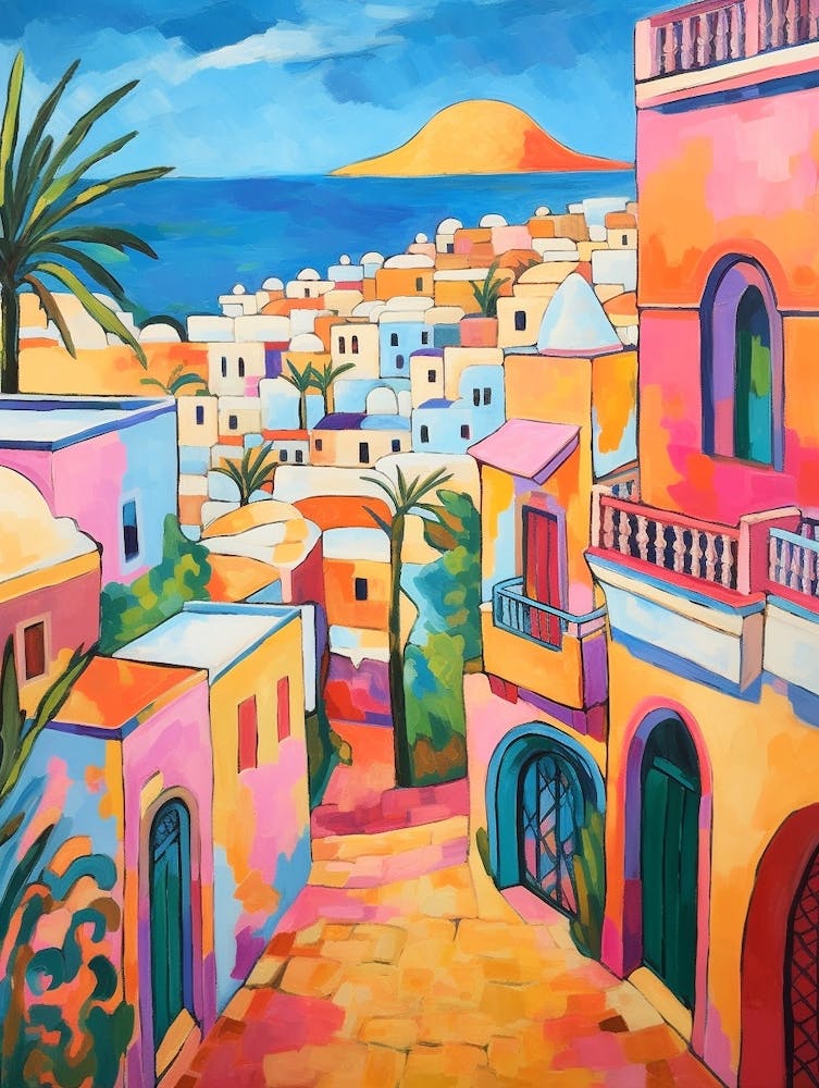 Tangier Morocco 1 Fauvist Painting