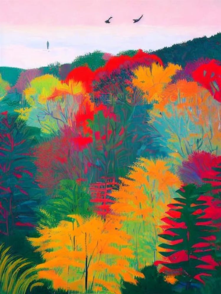 Taman Negara National Park 1 Malaysia Abstract Colourful