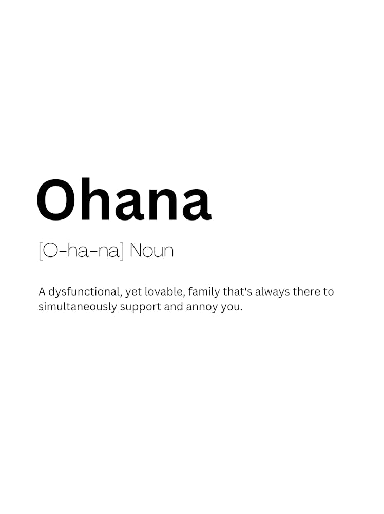 Ohana Definition Meaning
