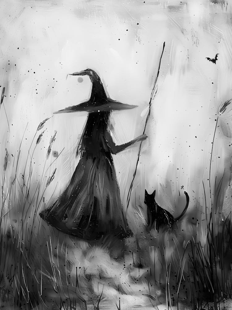 Witch And Cat 2