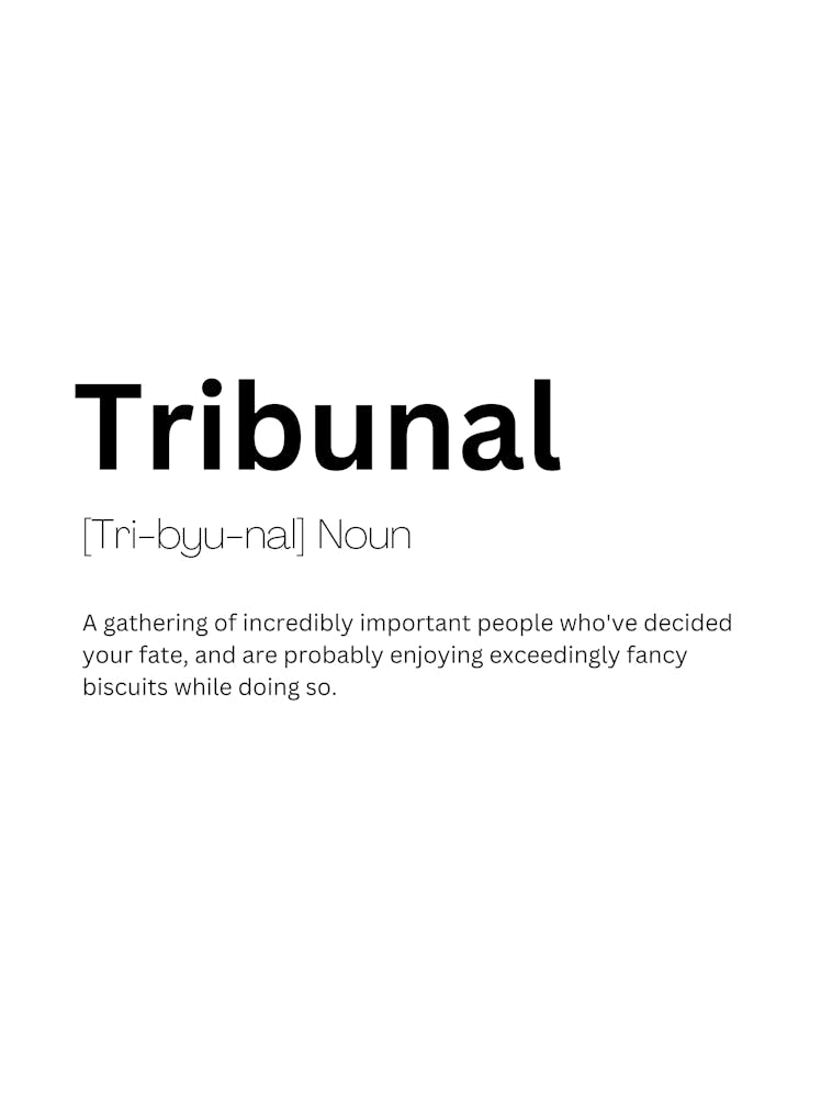 Tribunal Definition Meaning