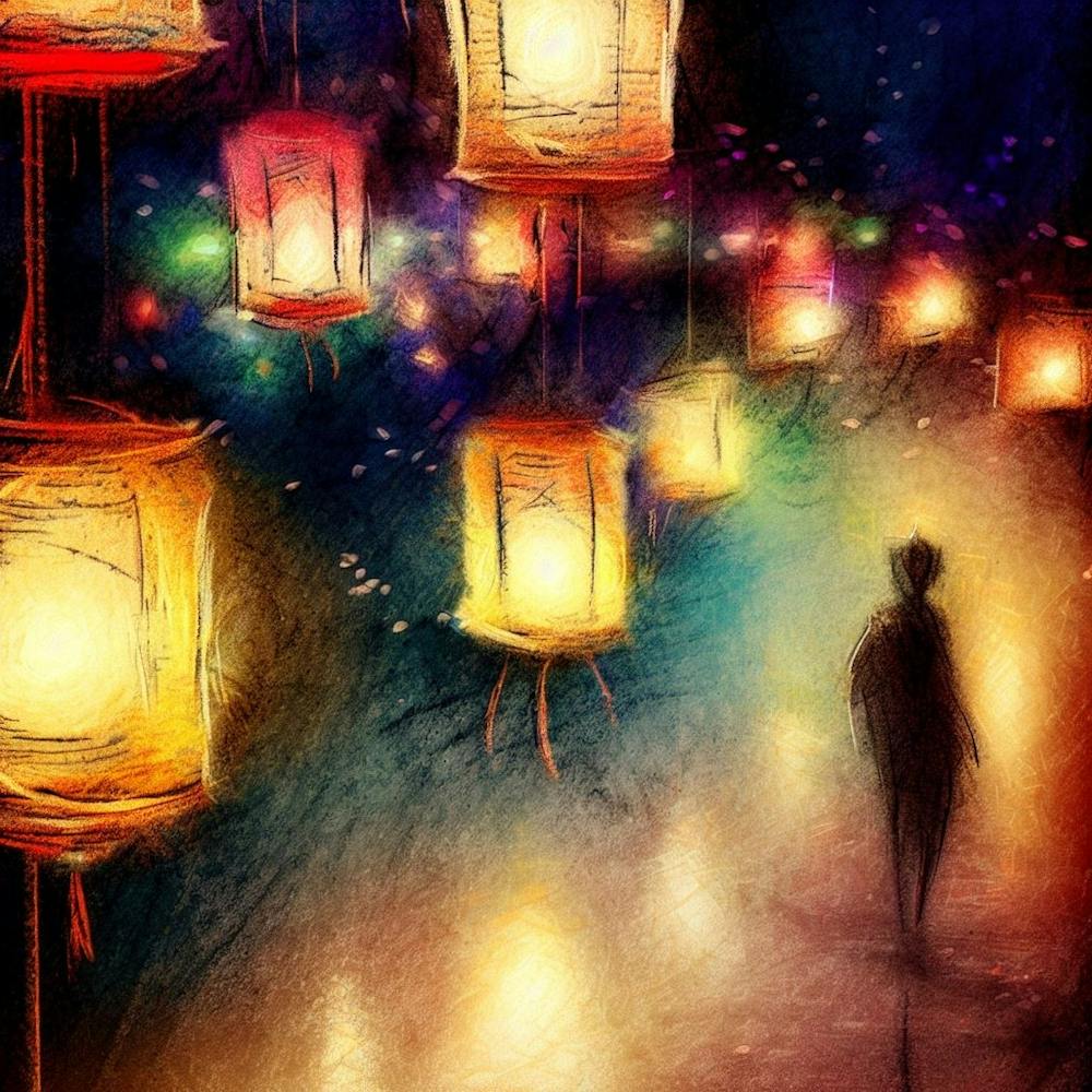 Lanterns In The Night