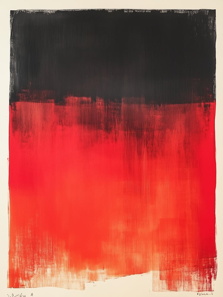 Rothko Style Print