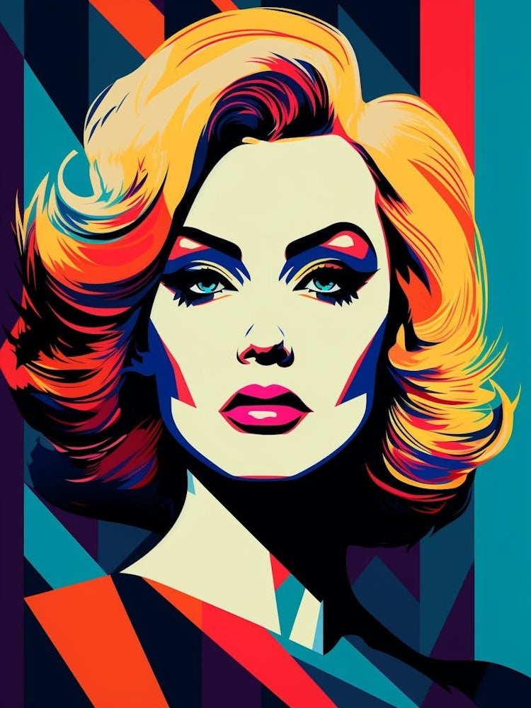 Redmond Washington Retro Pop Art 23