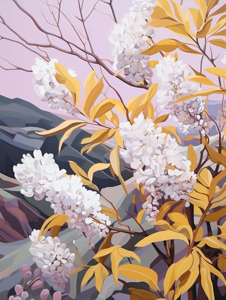 Lilac 2 Flower Painting