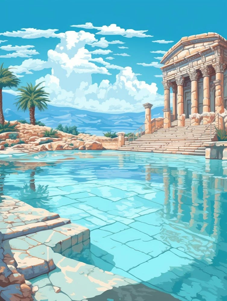 Pamukkale Thermal Pools And Hierpolis Cleopatras Pool 2