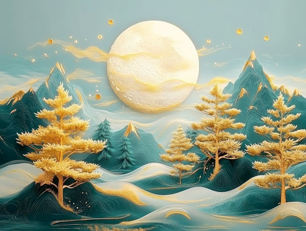 Moonlight In The Mountains 1