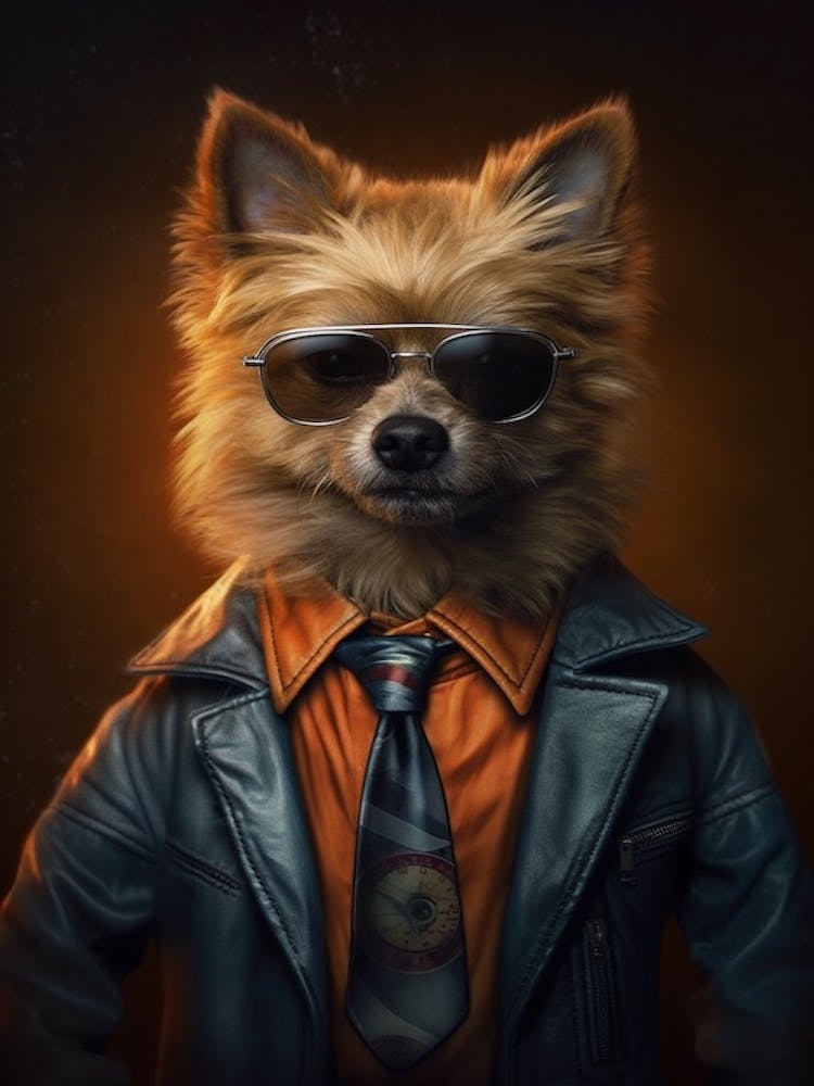 Gangster Dog Norwich Terrier