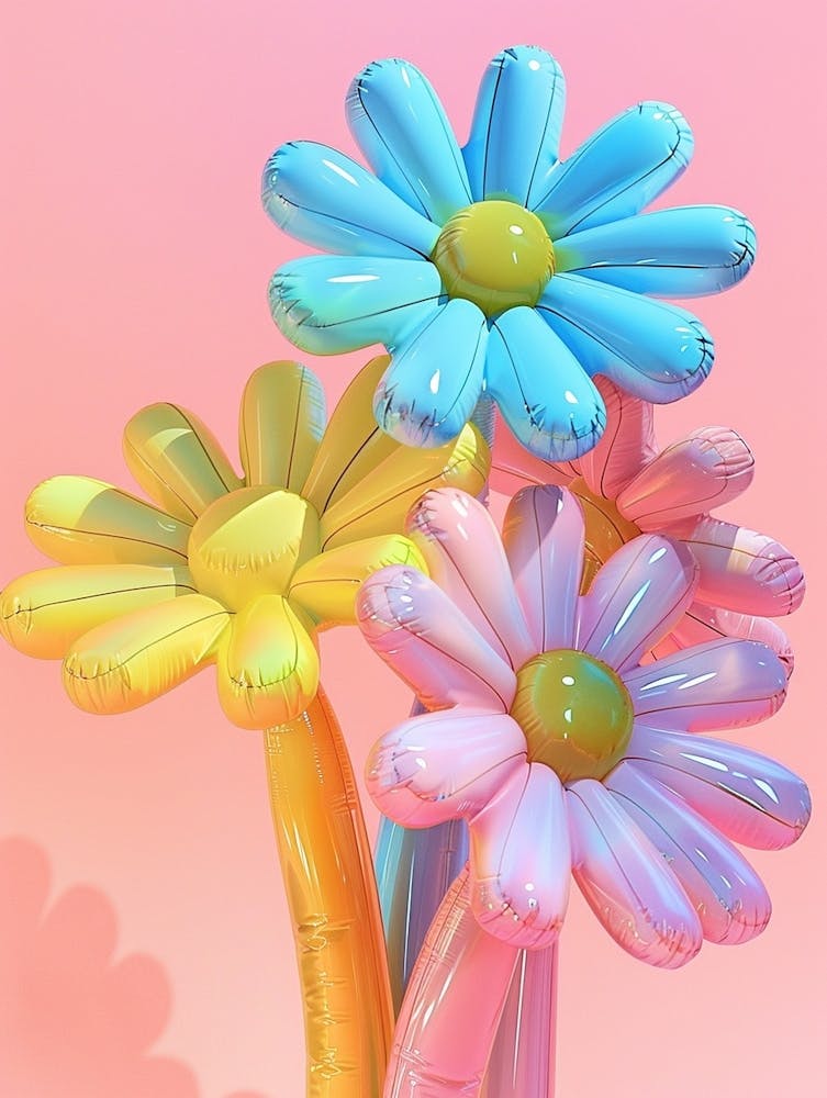 Dreamy Inflatable Flowers Oxeye Daisy 2