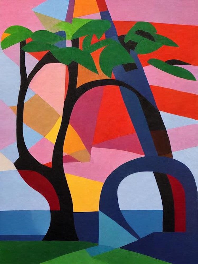 Monkey Puzzle Tree Tree Cubist