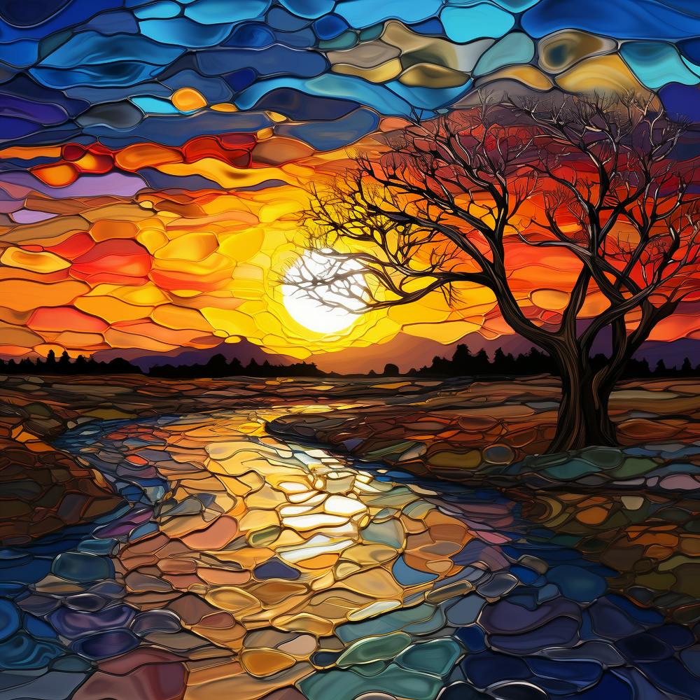 Sunset Painting 5