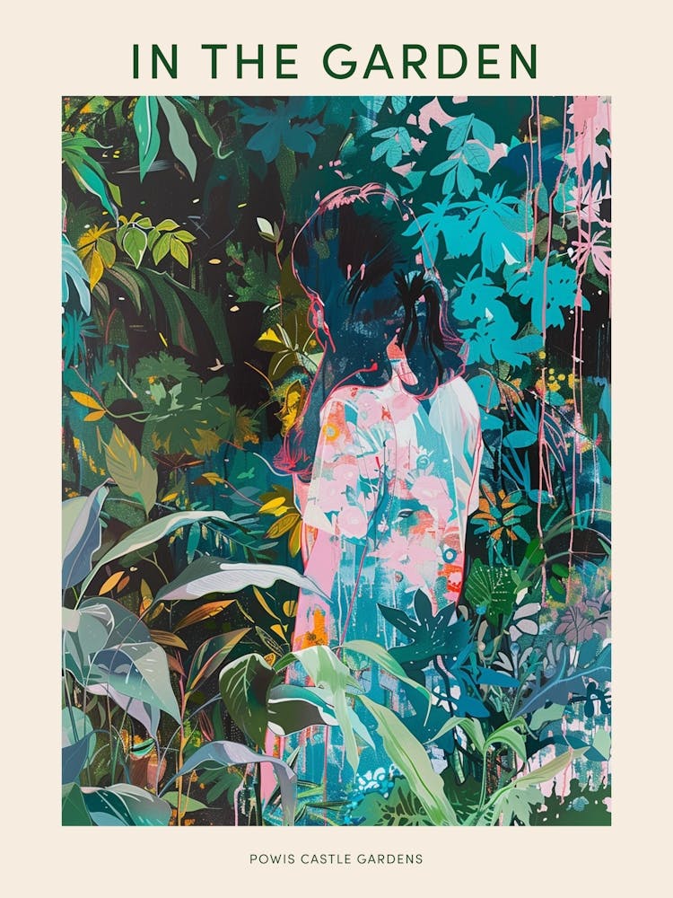 In The Garden Poster Powis Castle Gardens United Kingdom 1