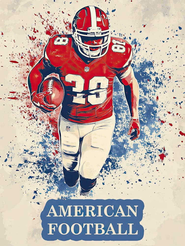 American Football, Football Poster 3