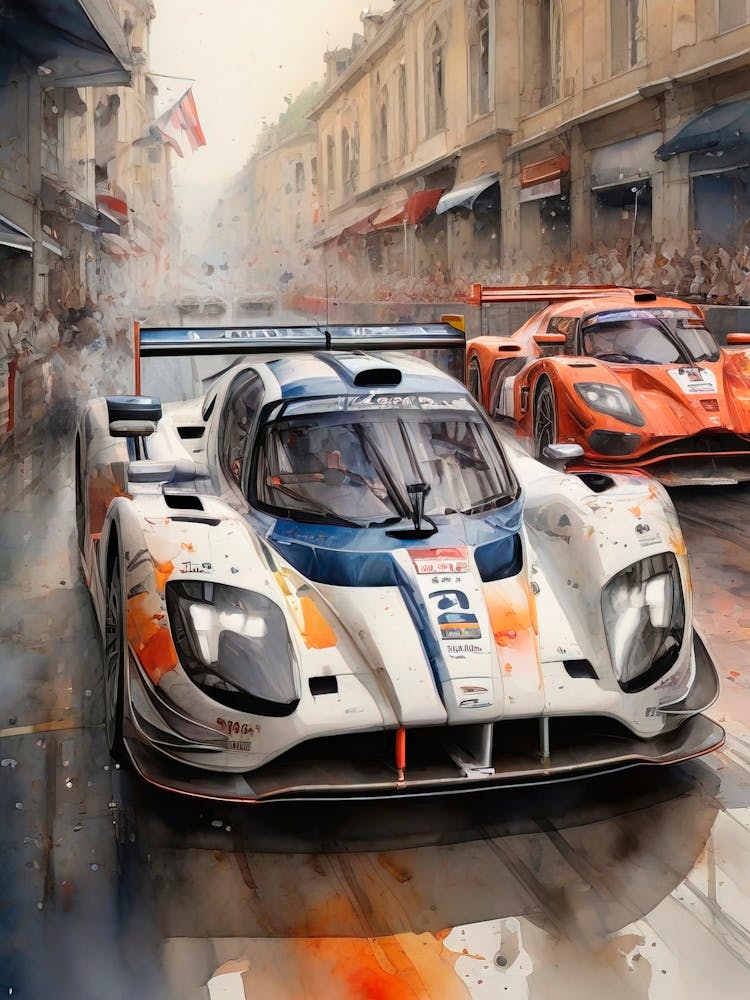 Race Cars On The Street