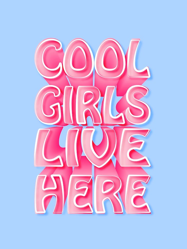 Cool Girls Kids Quote